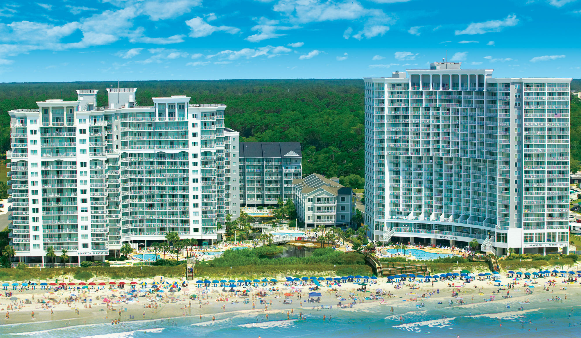 Sea Watch Resort Briarcliffe Acres Esterno foto